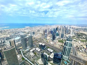 Dubai View From Burja Khalifa