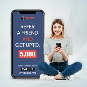 Refer a Friend and Receive up to AED