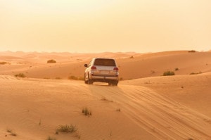 Car in Desert Safari, Dubai