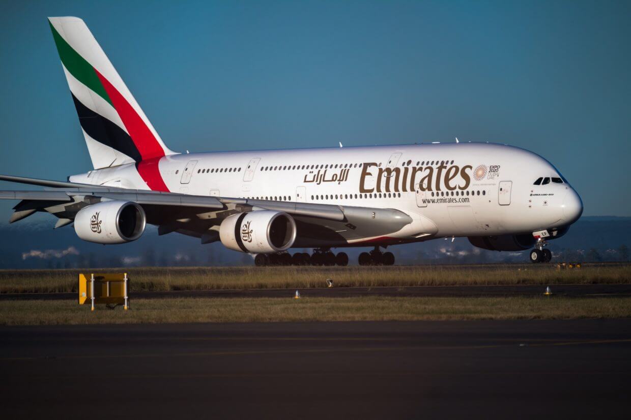 Emirates Aero-Plane Landing