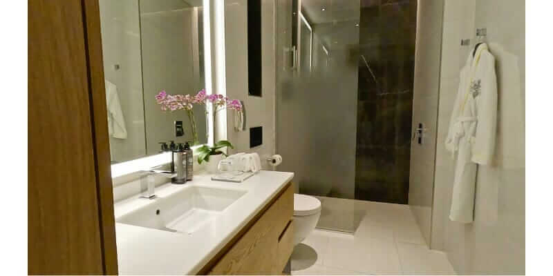 A bathroom picture took inside SLS Dubai Hotel and Residences