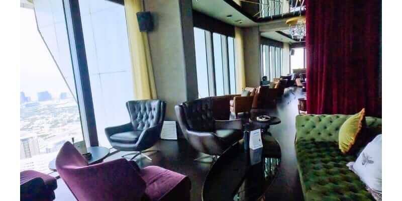 Cigar lounge at SLS Dubai Hotel & Residences 