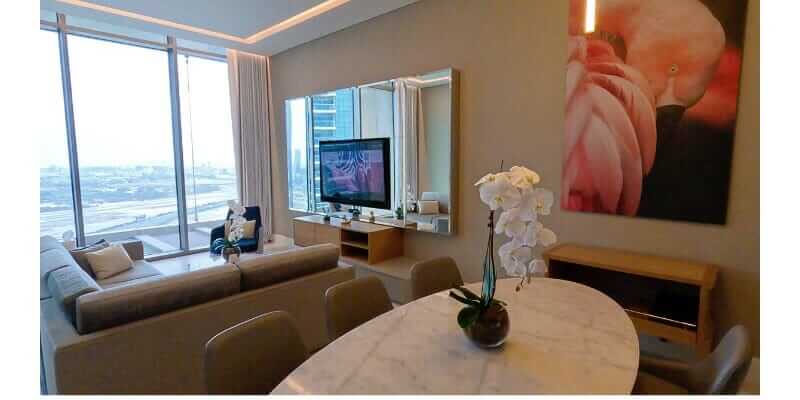 Two Bedroom Loft + Family Hall at SLS Dubai Hotel & Residences