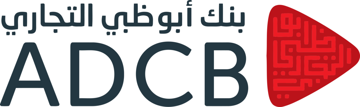 ADCB bank logo.