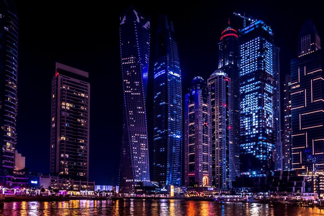 Buildings in Dubai Free Zones